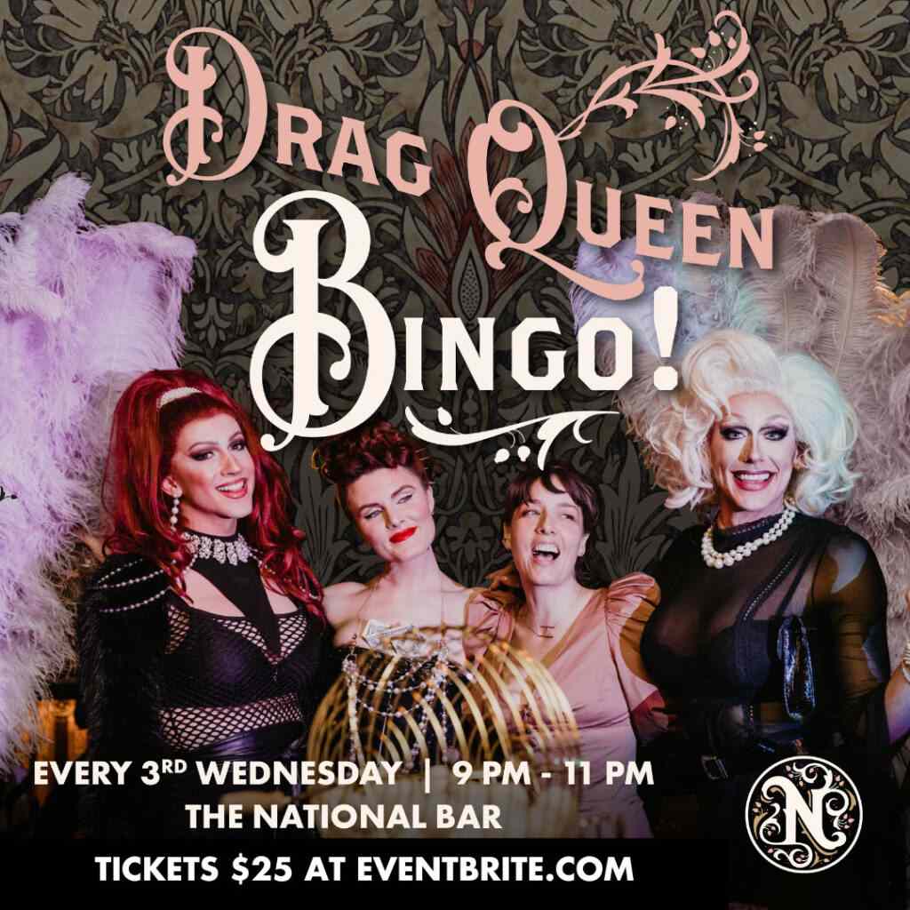 Drag Queen Bingo at the National